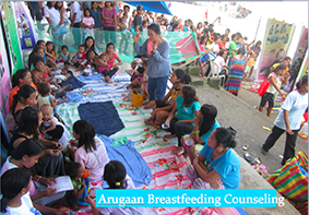 Arugaan with mothers